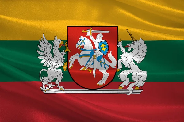 Bandera de lithuania —  Fotos de Stock