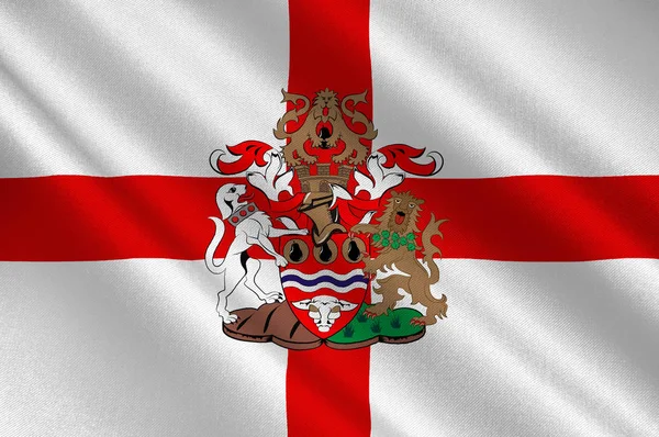 잉글랜드 헤리퍼드셔 의 국기 — 스톡 사진