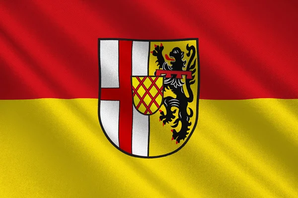 Bandeira de Vulkaneifel of Rhineland-Palatinate, Alemanha — Fotografia de Stock