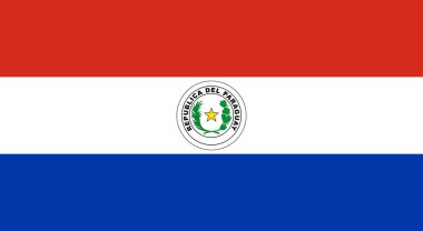 Paraguay Cumhuriyeti bayrağı