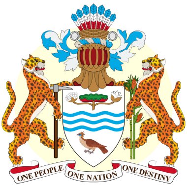 Guyana kooperatif Cumhuriyeti silah Coat