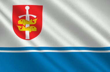 Gdynia Polonya Pomeranya Voyvodalığı bayrağı