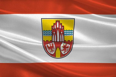 Brandenburg, Almanya noktasındaki Uckermark bayrağı