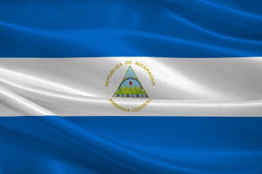 Nikaragua Cumhuriyeti bayrağı