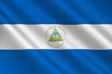 Nikaragua Cumhuriyeti bayrağı