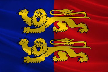 Normandiya 'daki Manche bayrağı Fransa 'nın bir bölgedir