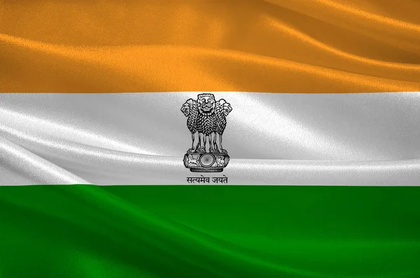 Bandera de India — Foto de Stock