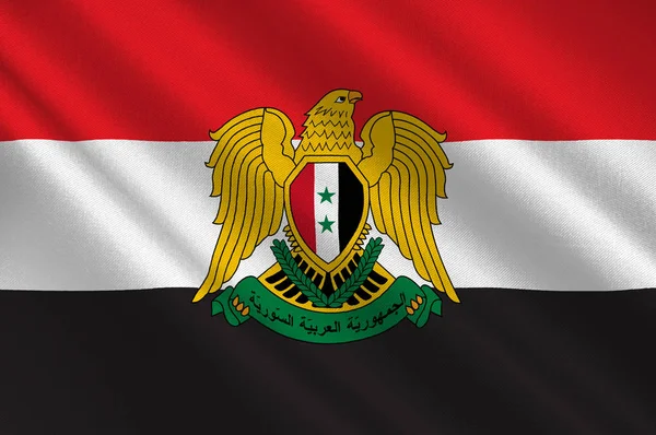 Flag of Syria — Stok fotoğraf