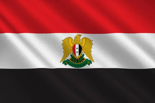 Flag of Syria — Stok fotoğraf