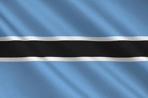 Bandeira de Botswana — Fotografia de Stock