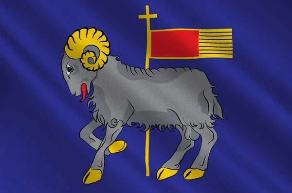 Флаг Готланда - провинция Швеции — стоковое фото