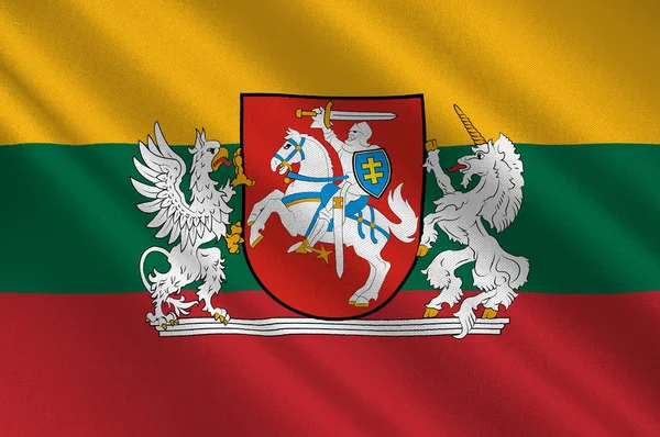 Bandera de lithuania —  Fotos de Stock