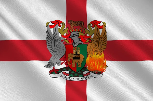 Bandeira de Coventry em Inglaterra — Fotografia de Stock