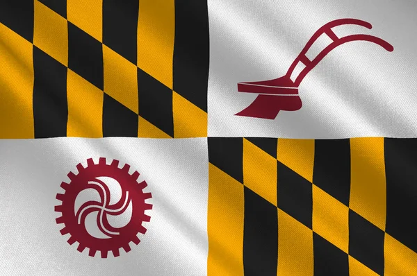 Flag of Baltimore County in Maryland, USA — Stock Photo, Image