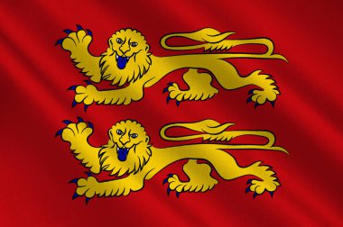 Normandiya bayrağı Fransa 'nın bir bölgedir