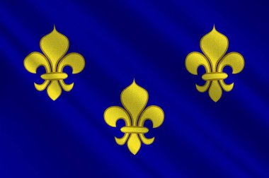 Ile-de-France, Fransa bayrağı