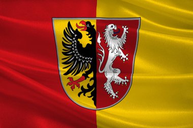 Lower Saxony, Almanya bölgesindeki Goslar bayrağı