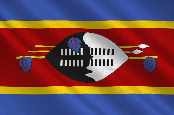 Bandeira da Suazilândia — Fotografia de Stock