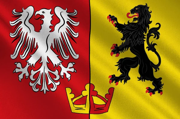 Bandera de Bad Neuenahr-Ahrweiler en Renania-Palatinado, Alemania — Foto de Stock