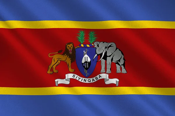 Flagga swaziland — Stockfoto