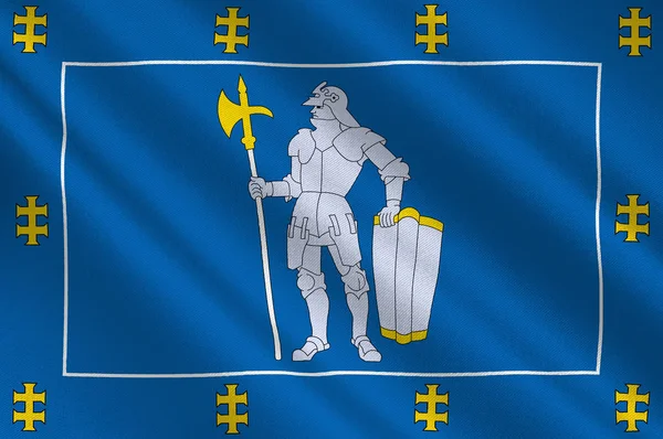 Alytus-läns flagga i Litauen — Stockfoto