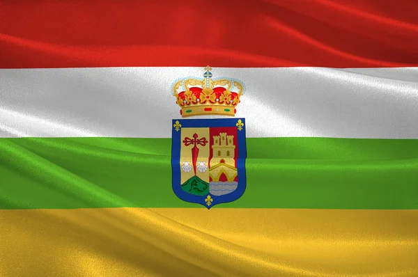 La Rioja zászlaja Spanyolországban — Stock Fotó