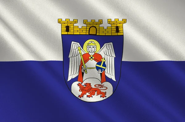 Флаг Зигбурга в Северном Рейне-Вестфалии — стоковое фото