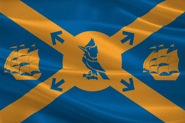 Vlag van Halifax Regional Municipality in Canada — Stockfoto