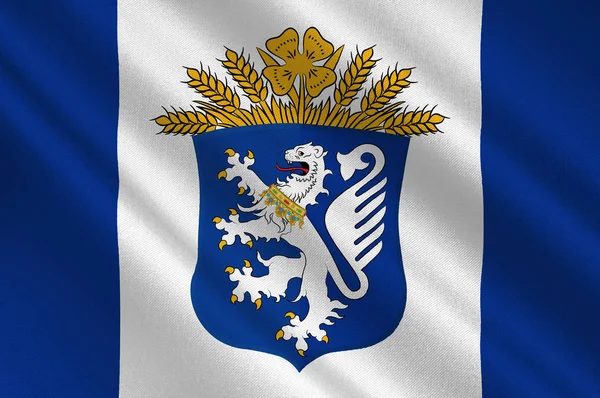 니더작센의 리어 국기, 독일 — 스톡 사진