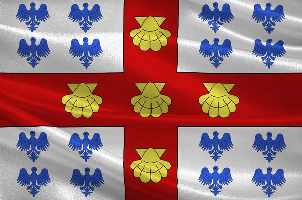 Laval flagga i Kanada — Stockfoto