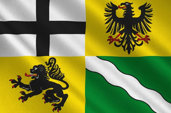 라인란트 팔츠의 아와일러 국기, 독일 — 스톡 사진