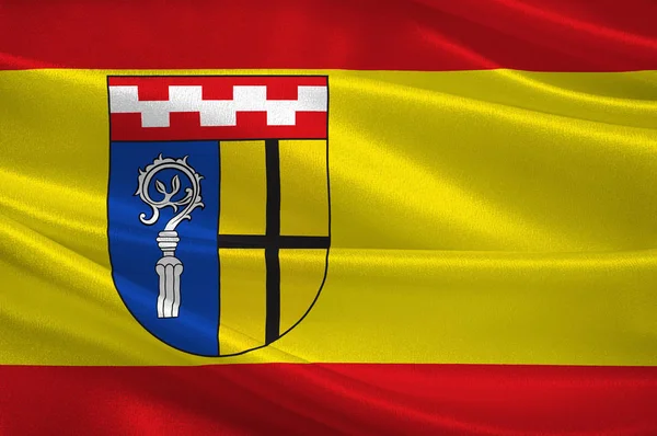 Bandeira de Moenchengladbach in North Rhine-Westphalia, Alemanha — Fotografia de Stock
