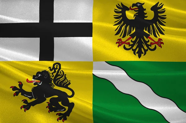 ラインラント・パラティネートのAhrweilerの旗, ドイツ — ストック写真