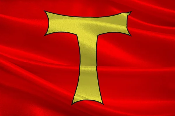 그랑 에스트의 무르테 에 모젤에서 툴의 국기는 프랑스어 admi입니다 — 스톡 사진