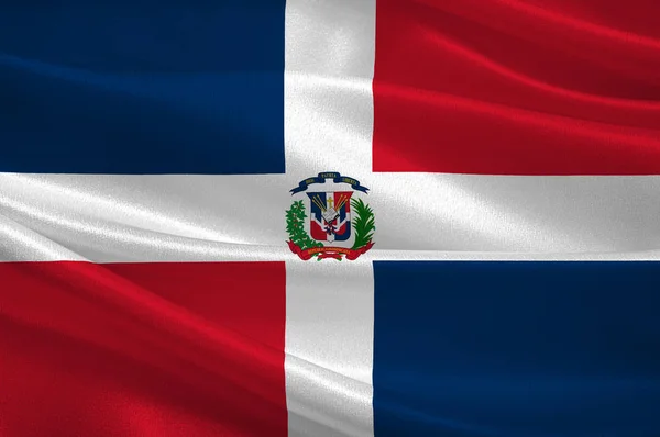 Bandera de República Dominicana —  Fotos de Stock