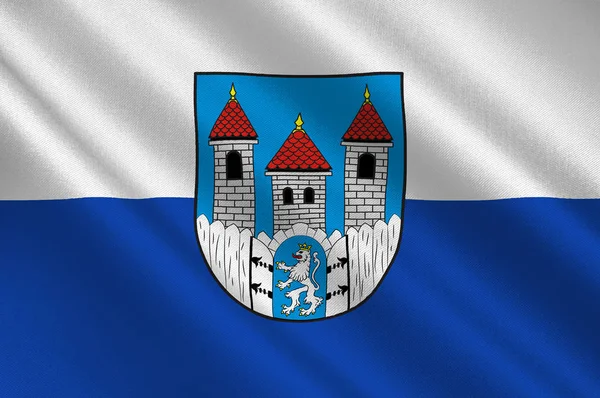 Флаг Гольцминда в Нижней Саксонии . — стоковое фото