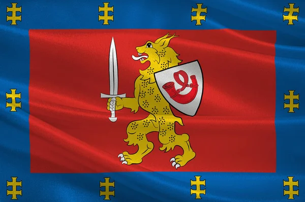 Прапор Таврійському округу в Литві — стокове фото