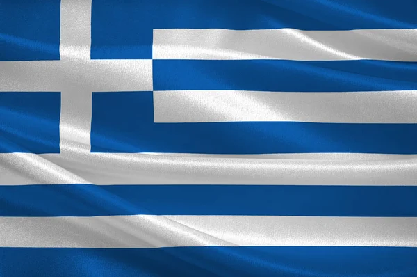 Σημαία Ελλάδας — Φωτογραφία Αρχείου