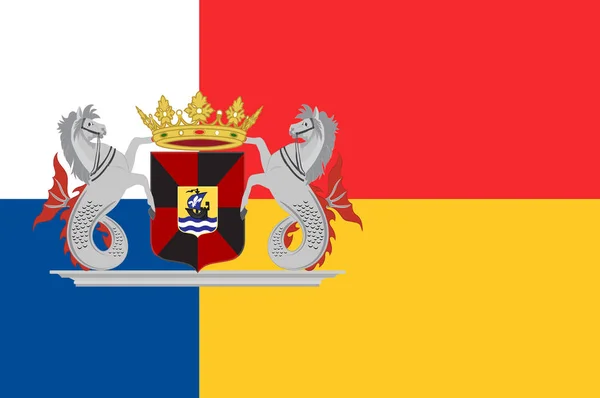 Bandeira de Almere of Netherlands — Vetor de Stock