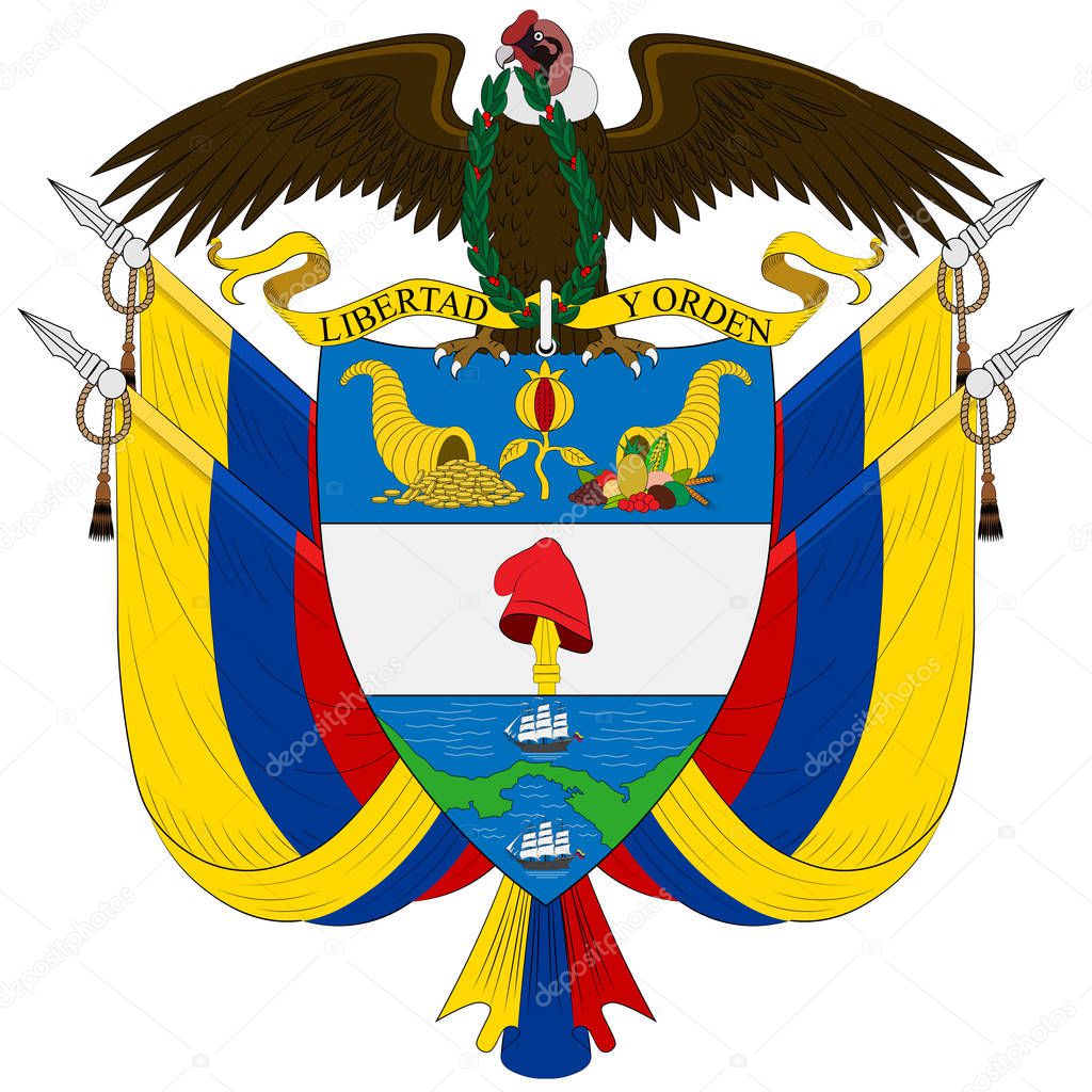 Coat of arms of Republic of Colombia