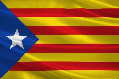 Estelada mavisi bayrağı, Ispanya Katalonya