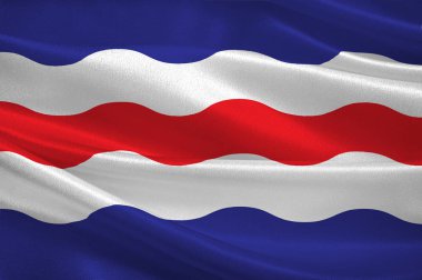 Medelpad bayrağı Isveç 'in tarihi bir ildir