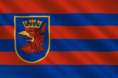 Szczecin Batı Pomeranya Voyvodalığı Polonya bayrağı