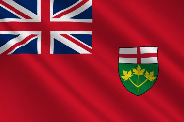 Kanada 'da Ontario bayrağı