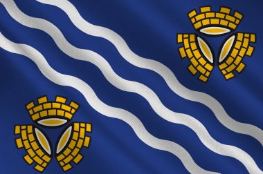 Ingiltere 'de Merseyside bayrağı