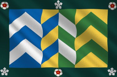 Ingiltere 'de Cumbria bayrağı