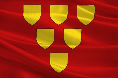 Mayenne ın Pays de la Loire bayrağı bir bölge olan fr