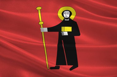 Isviçre 'deki Glarus Kantonu bayrağı