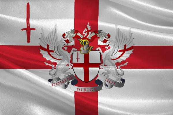 Bandeira de London in England — Fotografia de Stock