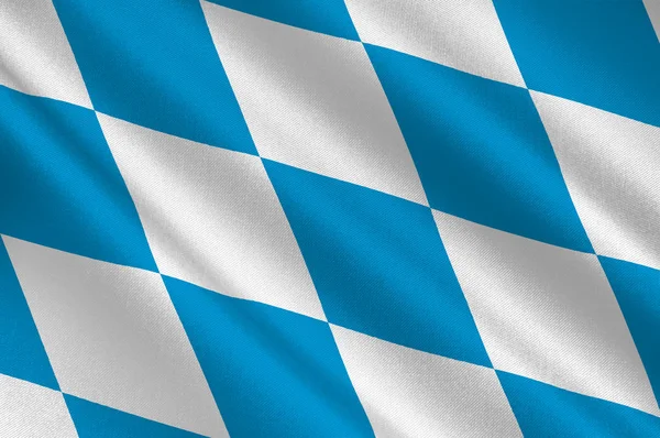 Прапор Баварії в Німеччині — стокове фото
